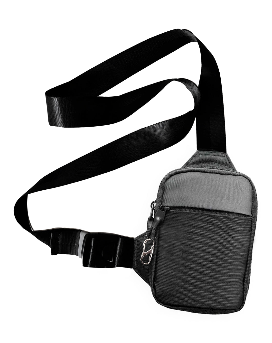 KEEPCLOSE – Crossbody-taske til værdigenstande RFID-beskyttet, grå