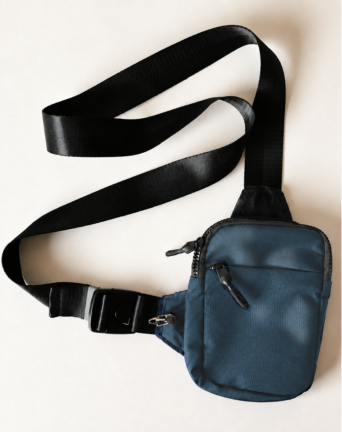 KEEPCLOSE – Crossbody bag för värdesaker-, mörkblå